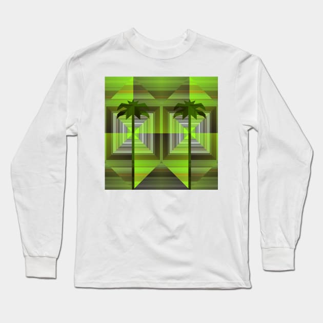 Twin Palms Long Sleeve T-Shirt by DANAROPER